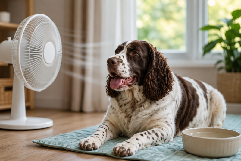 Is It Safe to Leave a Fan On for Your Dog During Hot Weather
